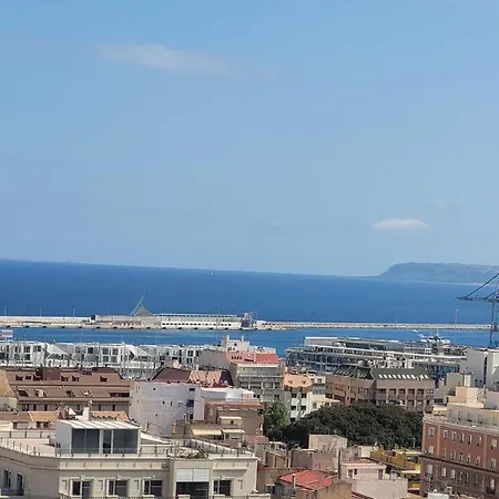 Terraza Panoramica Vistas Mar Y Castillo * Alicante