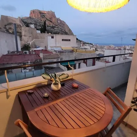 Corazon De Con Vistas Al Mar Y Al Castillo * Alicante
