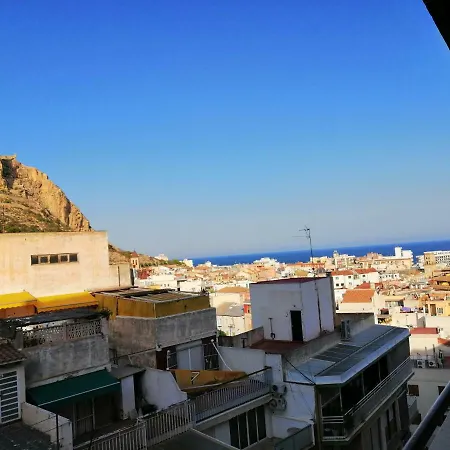 Corazon De Con Vistas Al Mar Y Al Castillo * Alicante